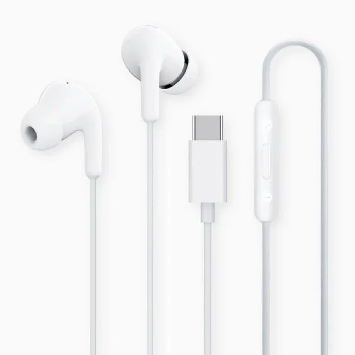 Xiaomi Auriculares USB Tipo-C con Micrófono Blancos